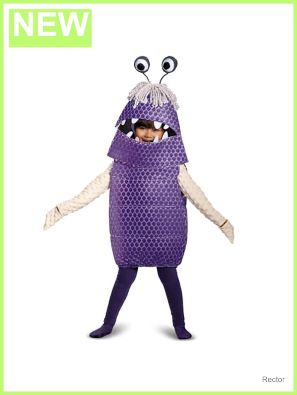Toddler Boo Costume Top Mittens Vest Headpiece